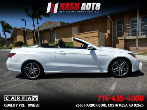 White 2015 Mercedes-Benz E-Class E 550