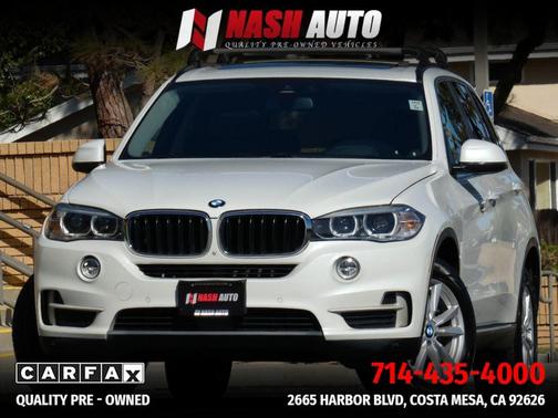 White 2015 BMW X5 xDrive35i