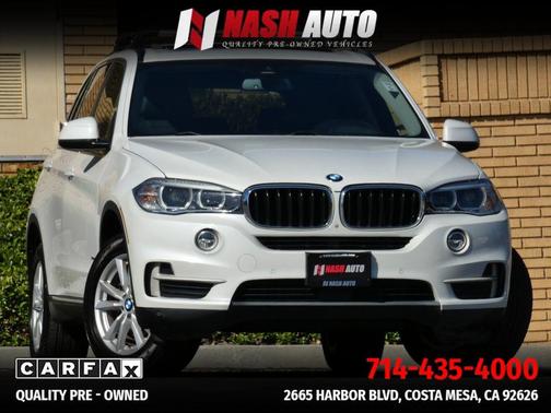 White 2015 BMW X5 xDrive35i