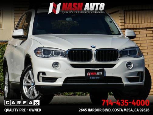 White 2015 BMW X5 xDrive35i