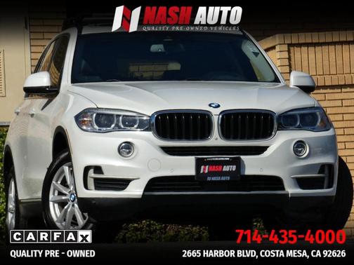 White 2015 BMW X5 xDrive35i