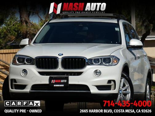 White 2015 BMW X5 xDrive35i