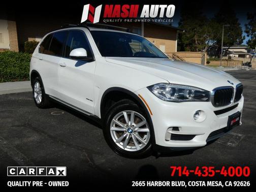 White 2015 BMW X5 xDrive35i