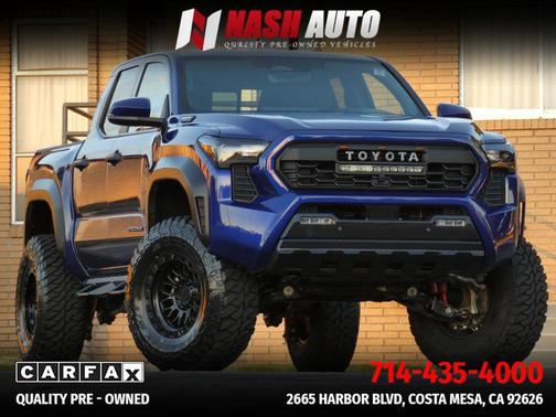 Blue Crush Metallic 2025 Toyota Tacoma Hybrid TRD Off Road Truck
