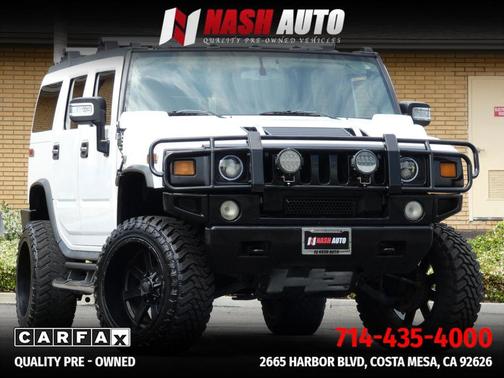 White 2006 Hummer H2 Base