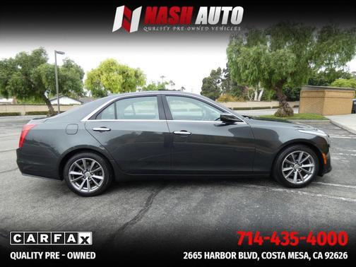Gray 2018 Cadillac CTS 3.6L Luxury