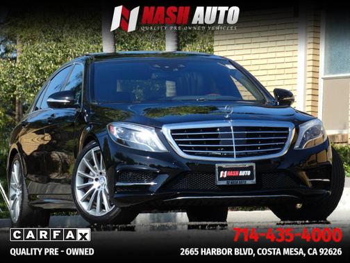 2015 Mercedes-Benz S-Class S 550 Sedan 4D