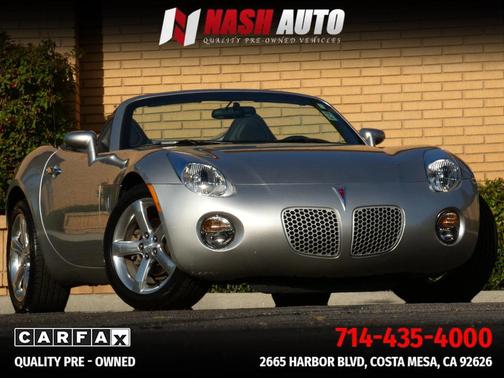 2007 Pontiac Solstice Convertible 2D