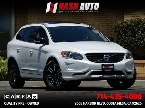 White 2017 Volvo XC60 T5 Dynamic