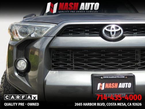 Magnetic Gray Metallic 2016 Toyota 4Runner SR5