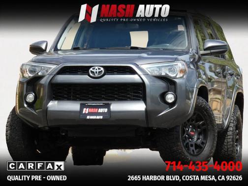 Magnetic Gray Metallic 2016 Toyota 4Runner SR5