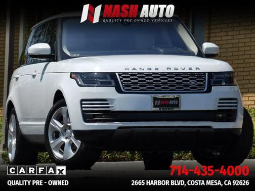 2018 Land Rover Range Rover 5.0L Supercharged LWB