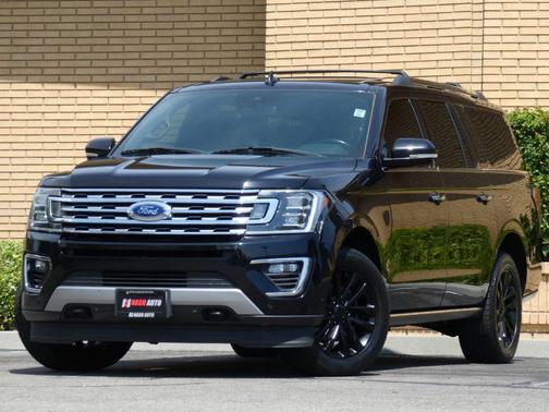 Agate Black Metallic 2019 Ford Expedition Max Limited