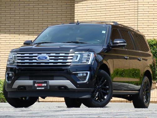 Agate Black Metallic 2019 Ford Expedition Max Limited