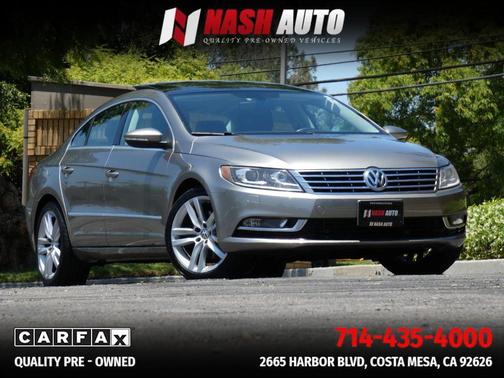 Gold 2015 Volkswagen CC 2.0T Executive