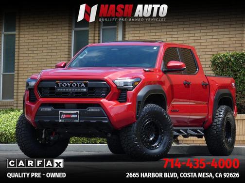 Supersonic Red 2025 Toyota Tacoma TRD Off Road
