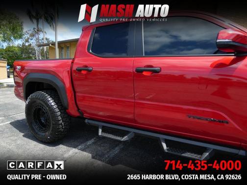 Supersonic Red 2025 Toyota Tacoma TRD Off Road