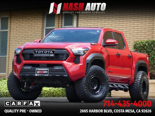 Supersonic Red 2025 Toyota Tacoma TRD Off Road