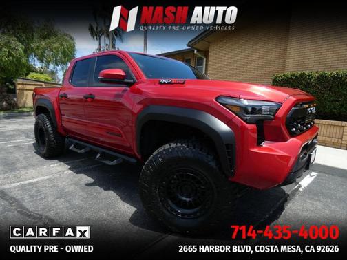 Supersonic Red 2025 Toyota Tacoma TRD Off Road