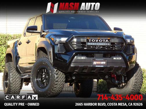 Black 2025 Toyota Tacoma Hybrid TRD Off Road Truck