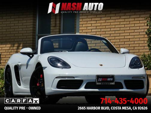 2019 Porsche 718 Boxster S Roadster 2D