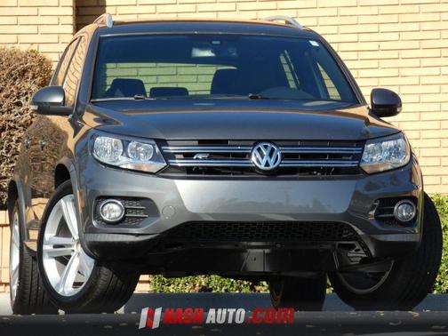 Gray 2016 Volkswagen Tiguan R-Line