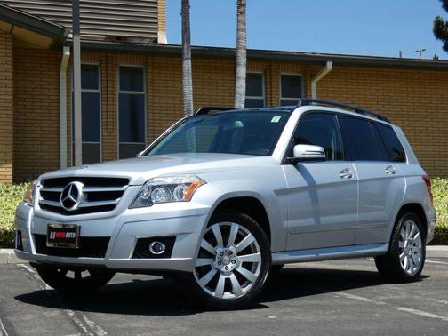 Silver 2012 Mercedes-Benz GLK-Class GLK 350