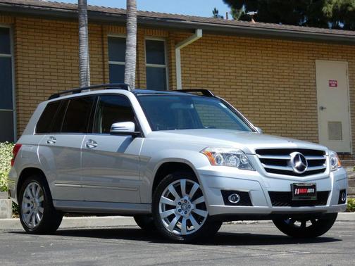 Silver 2012 Mercedes-Benz GLK-Class GLK 350