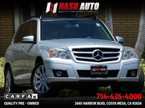 Silver 2012 Mercedes-Benz GLK-Class GLK 350