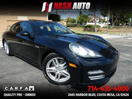 Black 2011 Porsche Panamera 4