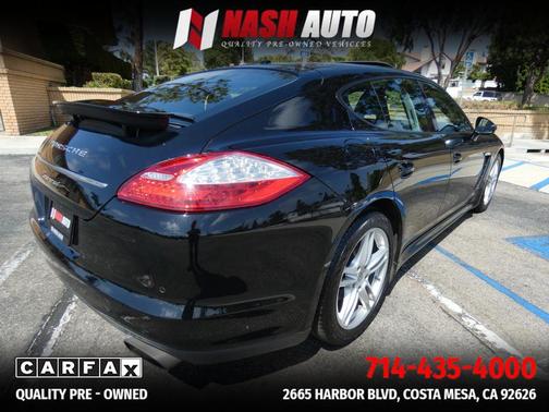 Black 2011 Porsche Panamera 4