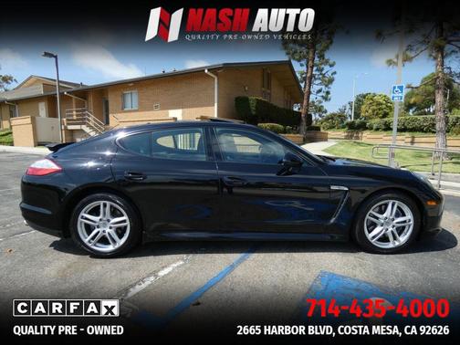 Black 2011 Porsche Panamera 4
