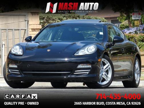Black 2011 Porsche Panamera 4