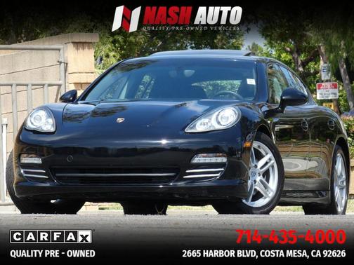 Black 2011 Porsche Panamera 4