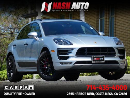 Rhodium Silver Metallic 2017 Porsche Macan Macan GTS