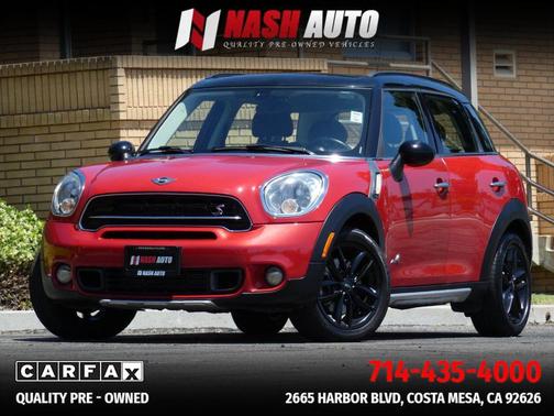 Red 2016 MINI Countryman Cooper S ALL4
