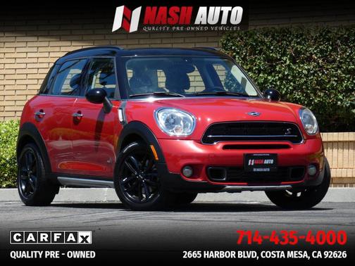 Red 2016 MINI Countryman Cooper S ALL4