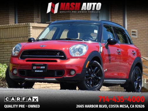 Red 2016 MINI Countryman Cooper S ALL4