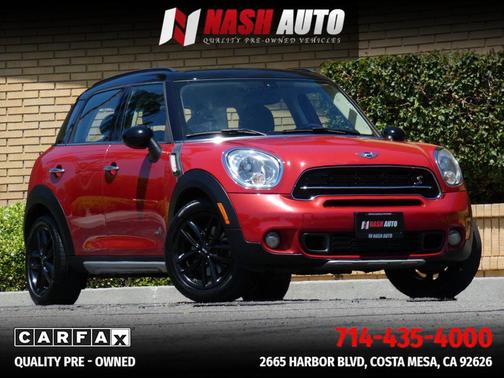 Red 2016 MINI Countryman Cooper S ALL4