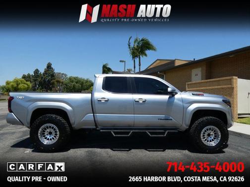 Celestial Silver Metallic 2025 Toyota Tacoma TRD Sport