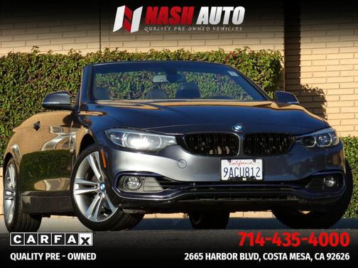 Mineral Gray Metallic 2018 BMW 430 i