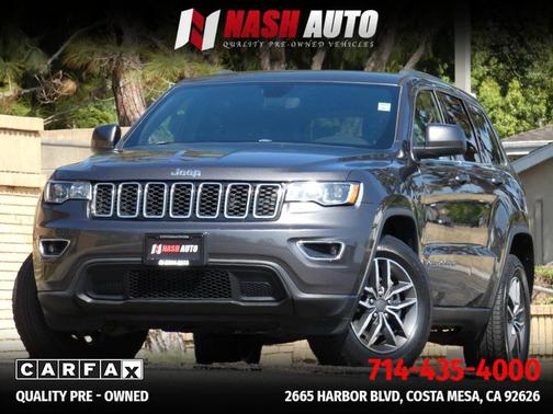 Gray 2019 Jeep Grand Cherokee Laredo