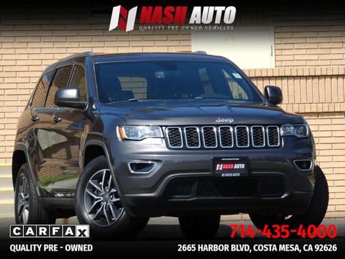Gray 2019 Jeep Grand Cherokee Laredo