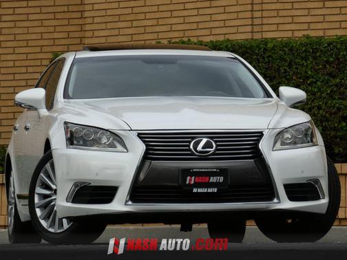 White 2013 Lexus LS 460 Base