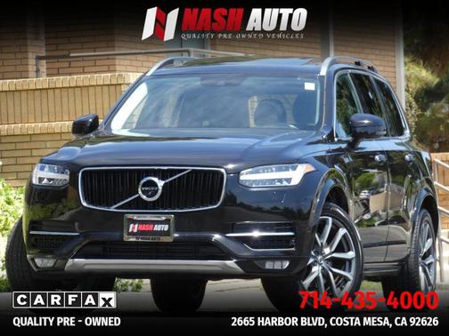 Onyx Black Metallic 2018 Volvo XC90 T6 Momentum