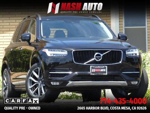 Onyx Black Metallic 2018 Volvo XC90 T6 Momentum