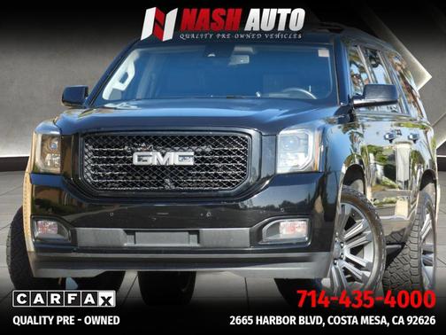 Onyx Black 2017 GMC Yukon Denali
