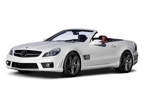 Silver 2008 Mercedes-Benz SL-Class SL 550 Roadster 2D