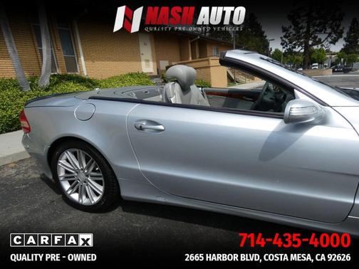Silver 2008 Mercedes-Benz SL-Class SL 550 Roadster 2D