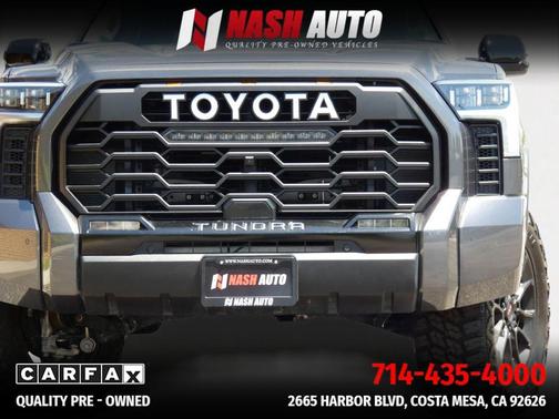 Magnetic Gray Metallic 2024 Toyota Tundra Hybrid Limited